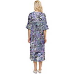 Double Cuff Midi Dress 