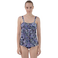 Twist Front Tankini Set 