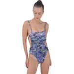 Fanciful (2) Tie Strap One Piece Swimsuit