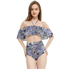 Halter Flowy Bikini Set  