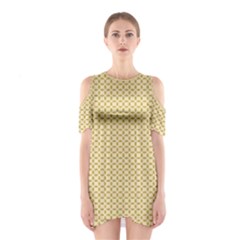 Shoulder Cutout One Piece Dress 