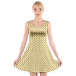 Kevin Style (2) V-Neck Sleeveless Dress
