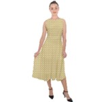 Kevin Style (2) Midi Tie-Back Chiffon Dress