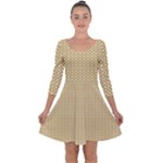 Kevin Style (2) Quarter Sleeve Skater Dress