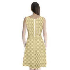 Sleeveless Waist Tie Chiffon Dress 