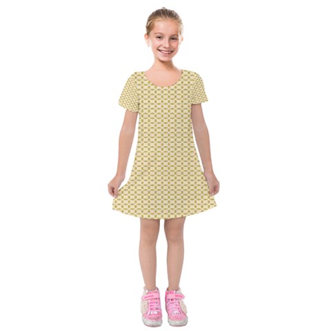 Kevin Style (2) Kids  Short Sleeve Velvet Dress from ArtsNow.com