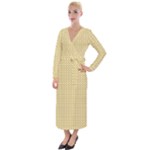 Kevin Style (2) Velvet Maxi Wrap Dress