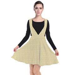 Plunge Pinafore Dress 