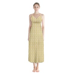 Button Up Chiffon Maxi Dress 