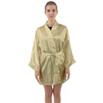 Kevin Style (2) Long Sleeve Satin Kimono