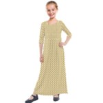 Kevin Style (2) Kids  Quarter Sleeve Maxi Dress