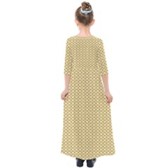 Kids  Quarter Sleeve Maxi Dress 