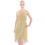 Kevin Style (2) High-Low Halter Chiffon Dress 
