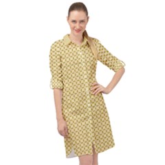 Long Sleeve Mini Shirt Dress 