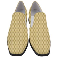Women Slip On Heel Loafers 