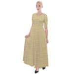 Kevin Style (2) Half Sleeves Maxi Dress