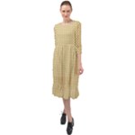 Kevin Style (2) Ruffle End Midi Chiffon Dress