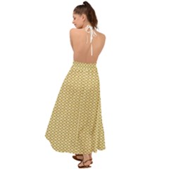 Backless Maxi Beach Dress 