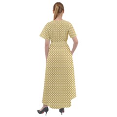 Front Wrap High Low Dress 