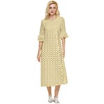 Kevin Style (2) Double Cuff Midi Dress