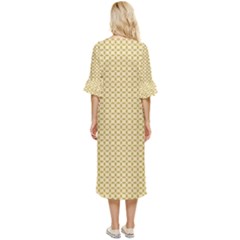 Double Cuff Midi Dress 