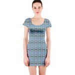  Short Sleeve Bodycon Dress
