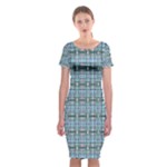  Classic Short Sleeve Midi Dress
