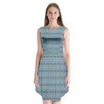  Sleeveless Chiffon Dress  