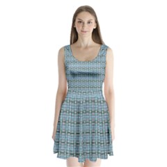 Split Back Mini Dress  