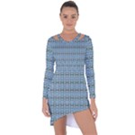  Asymmetric Cut-Out Shift Dress