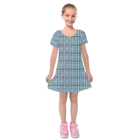 Kids  Short Sleeve Velvet Dress from ArtsNow.com