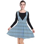  Plunge Pinafore Dress