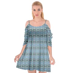 Cutout Spaghetti Strap Chiffon Dress 