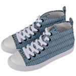  Women s Mid-Top Canvas Sneakers