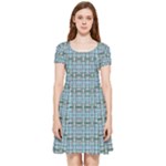  Inside Out Cap Sleeve Dress