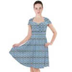  Cap Sleeve Midi Dress