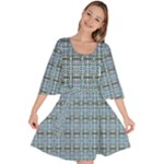 Velour Kimono Dress