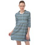  Mini Skater Shirt Dress