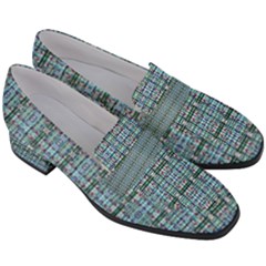 Women s Chunky Heel Loafers 