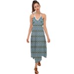  Halter Tie Back Dress 