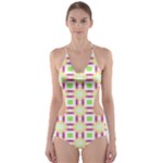 Statement Sock (2) Cut-Out One Piece Swimsuit