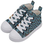 Peacock Kids  Mid-Top Canvas Sneakers