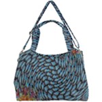 Peacock Double Compartment Shoulder Bag