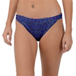 Holoplaid Band Bikini Bottom