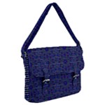 Holoplaid Buckle Messenger Bag