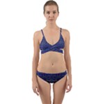 Holoplaid Wrap Around Bikini Set