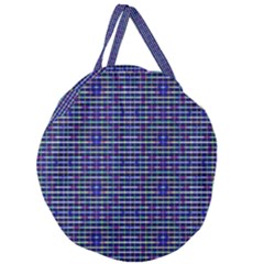Giant Round Zipper Tote 