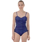 Holoplaid Sweetheart Tankini Set