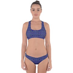 Holoplaid Cross Back Hipster Bikini Set from ArtsNow.com