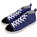 Holoplaid Men s Mid-Top Canvas Sneakers